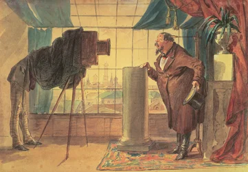 A Businessman at the Photographer